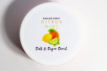 Load image into Gallery viewer, Citrus Mint Salt &amp; Sugar Scrub
