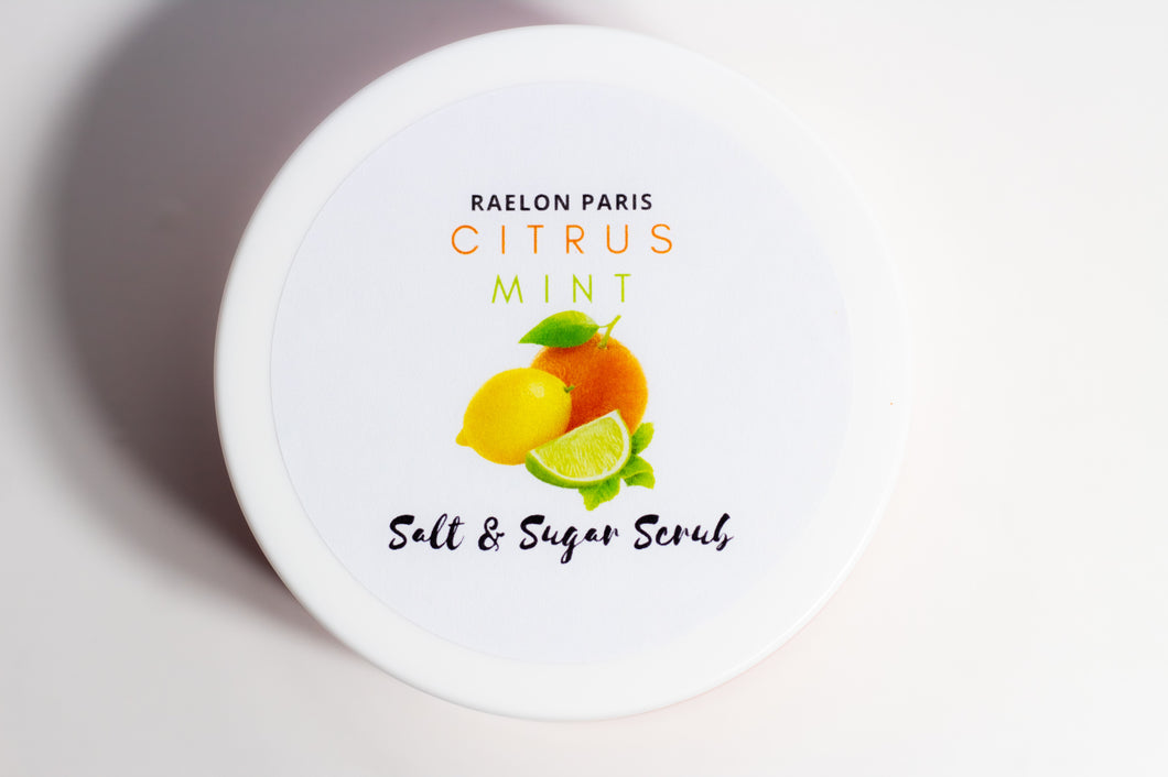 Citrus Mint Salt & Sugar Scrub