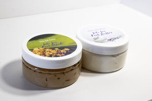 Lili Lav Foot Scrub and Foot Butter set